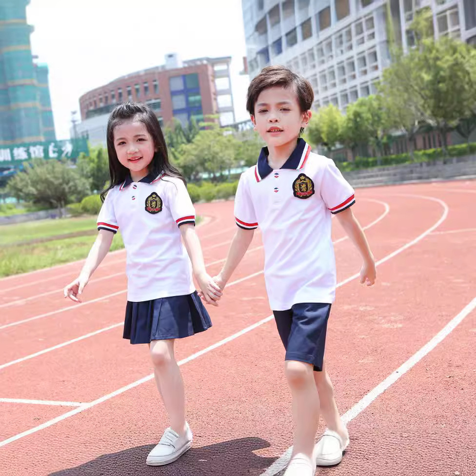 유치원 정원 옷 봄 여름 가을 및 겨울 새로운 초등학교 유니폼 세트 어린이 스포츠 영국 스타일 클래스 옷