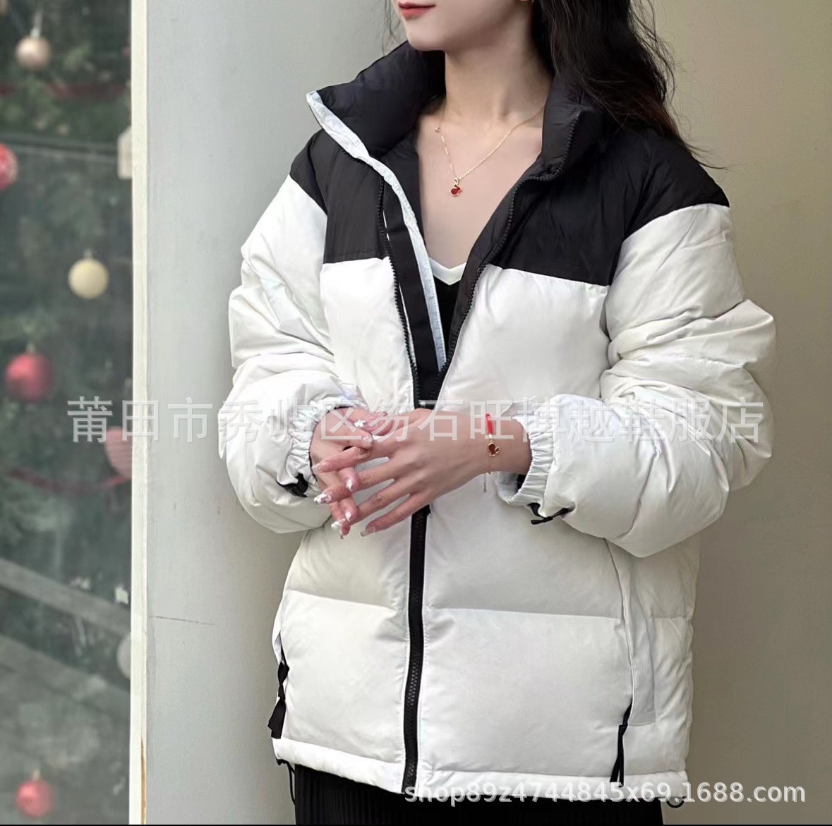 冬季款高版本TNF1996美版羽绒服90绒700刺绣男女款北脸面保暖外套