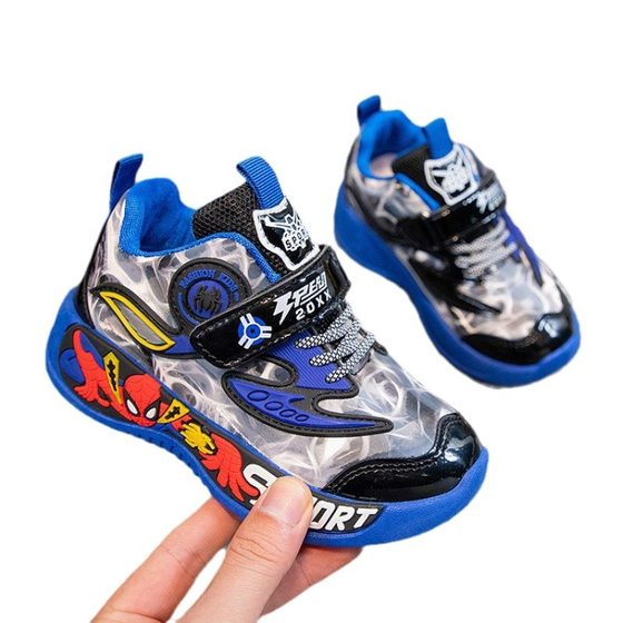 Boys Shoes Spring and Autumn 2024 Children's Summer New Breathable Running Shoes Ultraman Shoes Children's sneaker