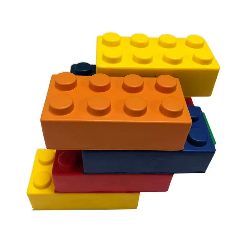 EVA大颗粒软体积木儿童益智拼装玩具幼儿园早教批发散件批发