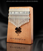 Ke Rui Portable 17 Sound Town Piano Kalimba Kalimba Finger Finger Piano Primary School