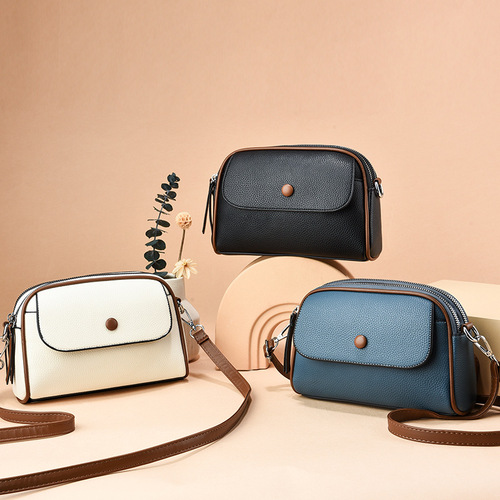 Manufacturer's mini small bag for women 2024 new fashion winter mobile phone bag texture one shoulder crossbody bag one piece drop shipping