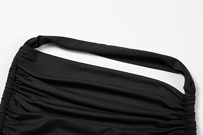 New Arrival Summer Women Dress Sexy Bodycon Halter Large Open Back Dress Female Fashion Party Date Dress_ecoleips.com