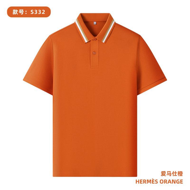 260g 40 pcs Solona cuello de cuentas gruesas Polo personalizado logotipo camiseta publicitaria de personal logotipo bordado impresa
