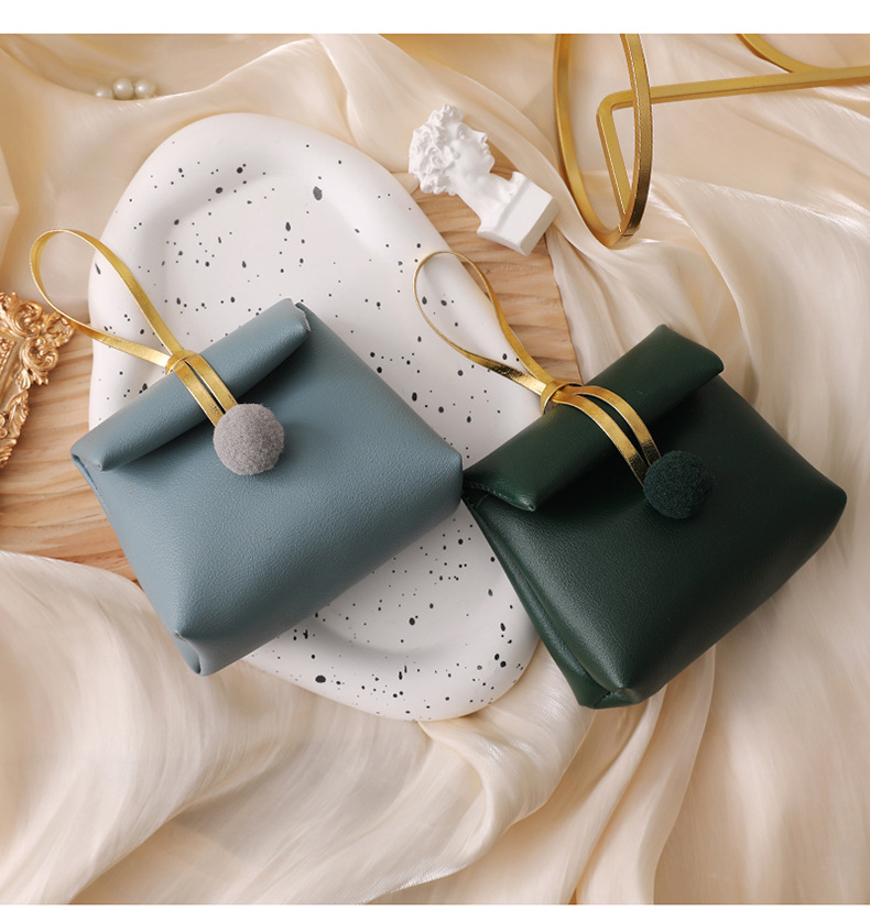 99g Weight Wedding candies box Event & Party Supplies Wedding Season Solid Color Pu Leather Anniversary Wedding Wedding Candies Box