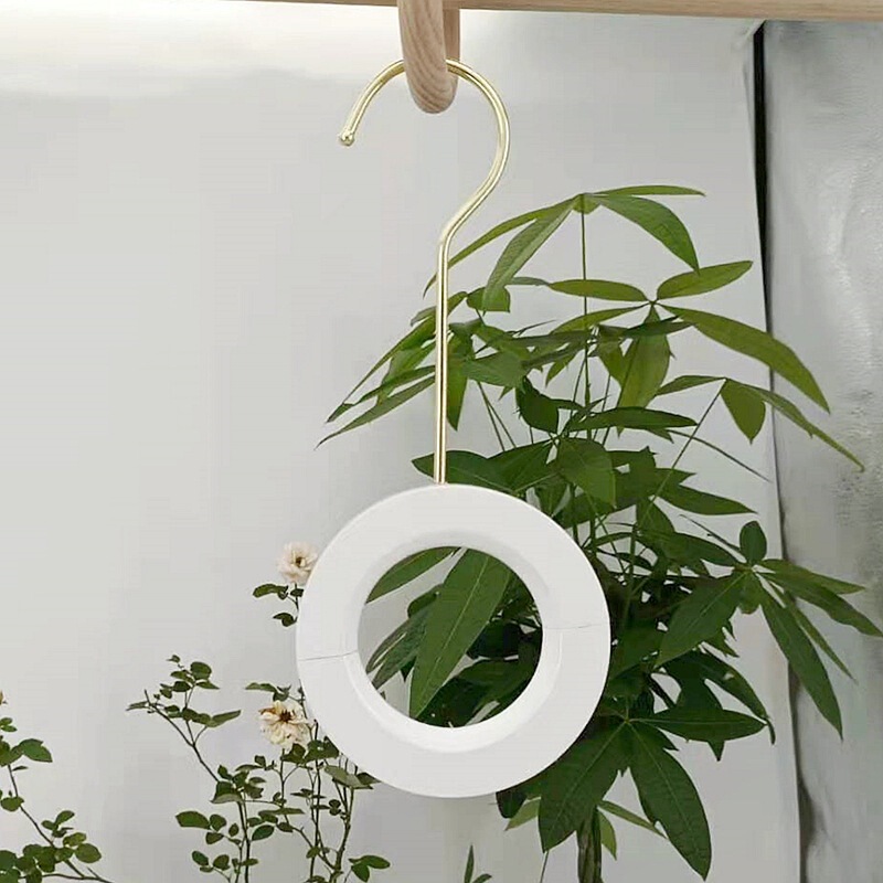 洋服屋の木の輪のケヤキの多機能の実木の紋様の円環のフックの子のジーパンのマフラーのカバンの棚の木の輪|undefined