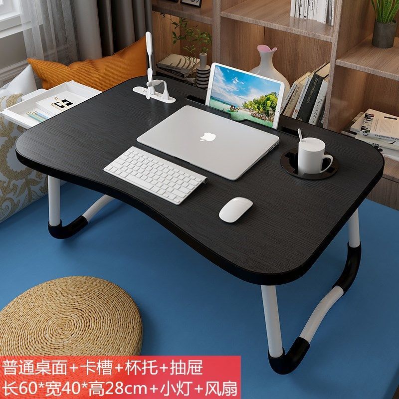 ベッドの上の机のコンピュータの机の寮の簡易折り畳みの机の寝室は簡単です。|undefined