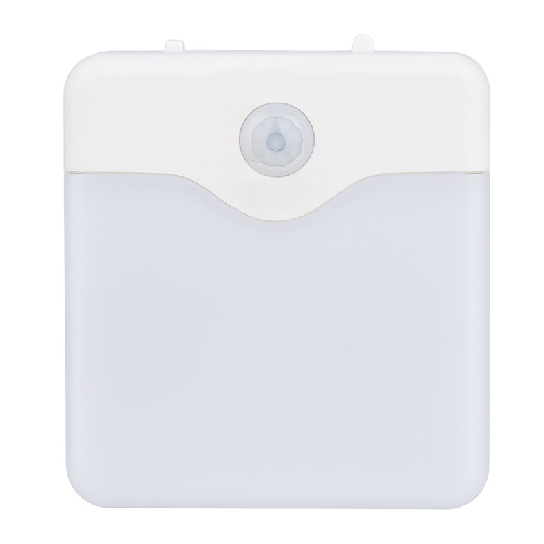 Human Body Sensor Light Control Sensor Lamp, Cross-Border Motion-Activated Plug-In Night Light, Living Room Eye-Protection Led Wall Lamp, Stair Lighting