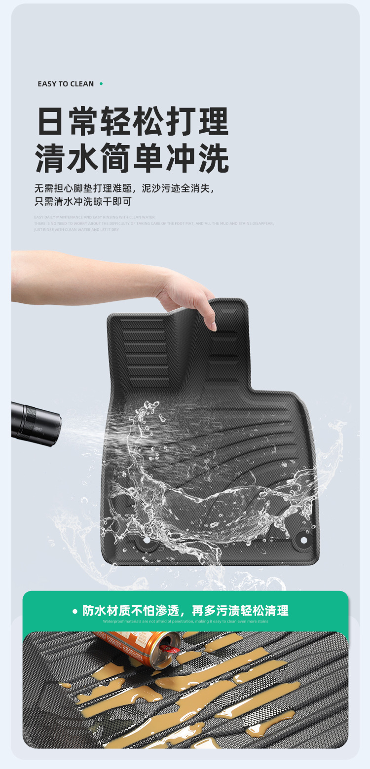 Suitable for 26 models of Changan Qiyuan A06 car floor mats, special car-specific TPE floor mats and trunk mats