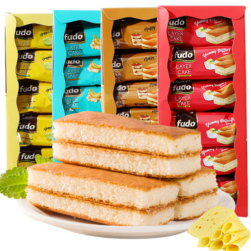 Malaysia Imported Food FUDO Cake Nutritional Snacks Western Style Leisure Snacks Wholesale 432g
