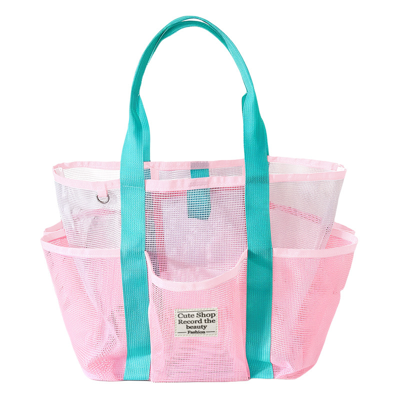 Bolsa de Playa de Malla Transparente de PVC, Impermeable y Portátil, para Natación image 6