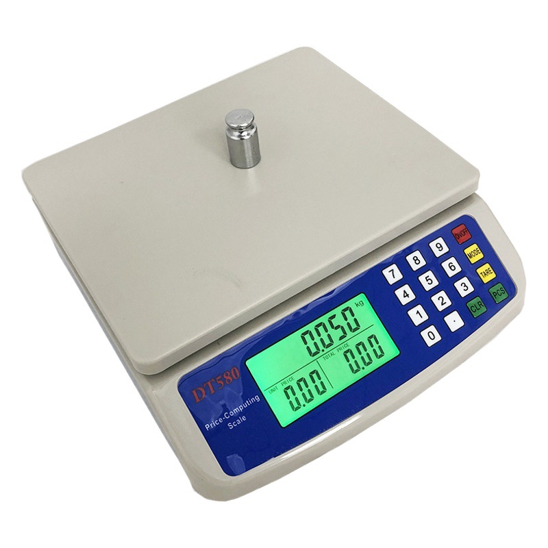 Comercio exterior DT580 Escala de cocina 30kg escala de precios kitchenscale Escala electrónica pequeña escala de gramo Escala de plataforma doméstica