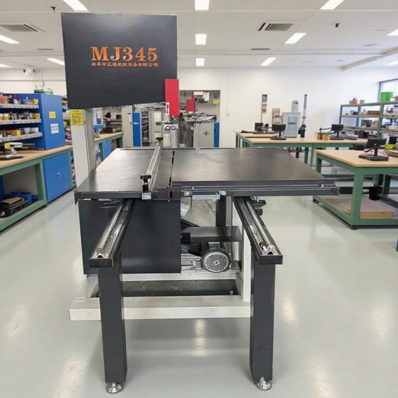 MJ345系列细木工带锯机 多种物料切割锯床高度可升降合金锯条