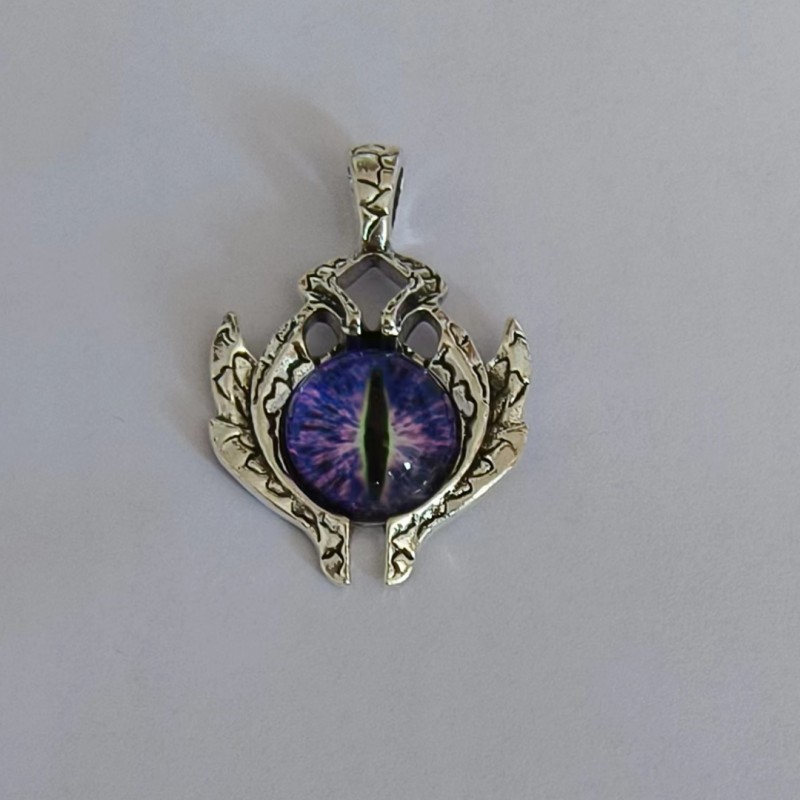 Fashion Devilu0027S Eye Alloy Plating Unisex Pendant Necklace 1 Piece