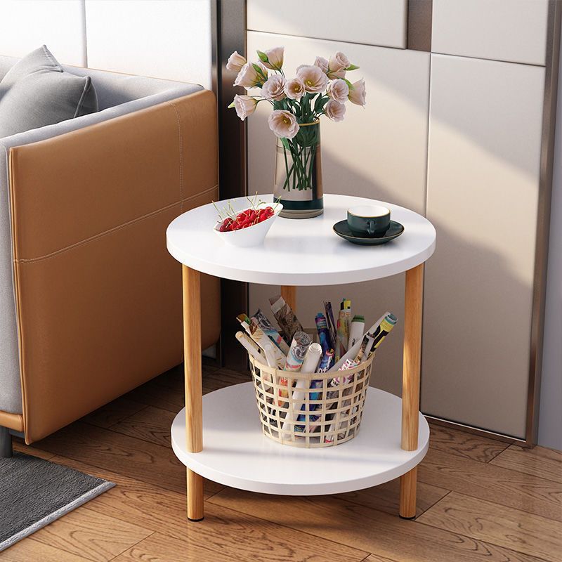 Coffee table with round small table for living room, small round dining table, TV stand and plant stand, new household furniture