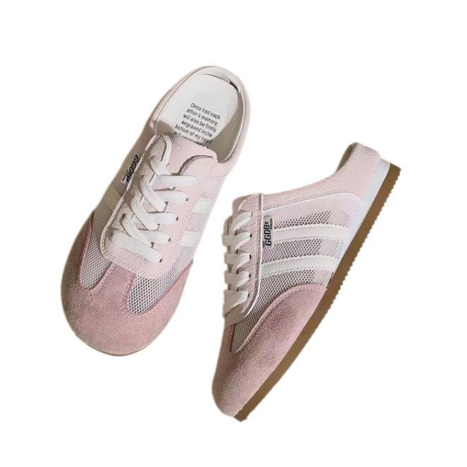 Zapatos de entrenamiento delgados de mujeres verano 2026 nuevo retro ligero transpirable Agan zapatos de skate suave transfronterizos