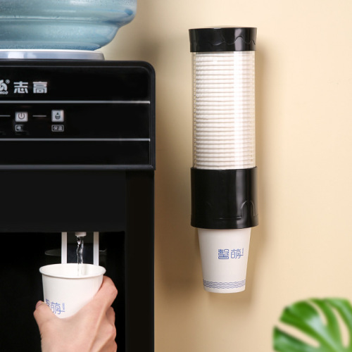 Disposable cup holder, automatic cup dispenser, water dispenser, paper cup, water cup, plastic cup holder, punch-free storage rack