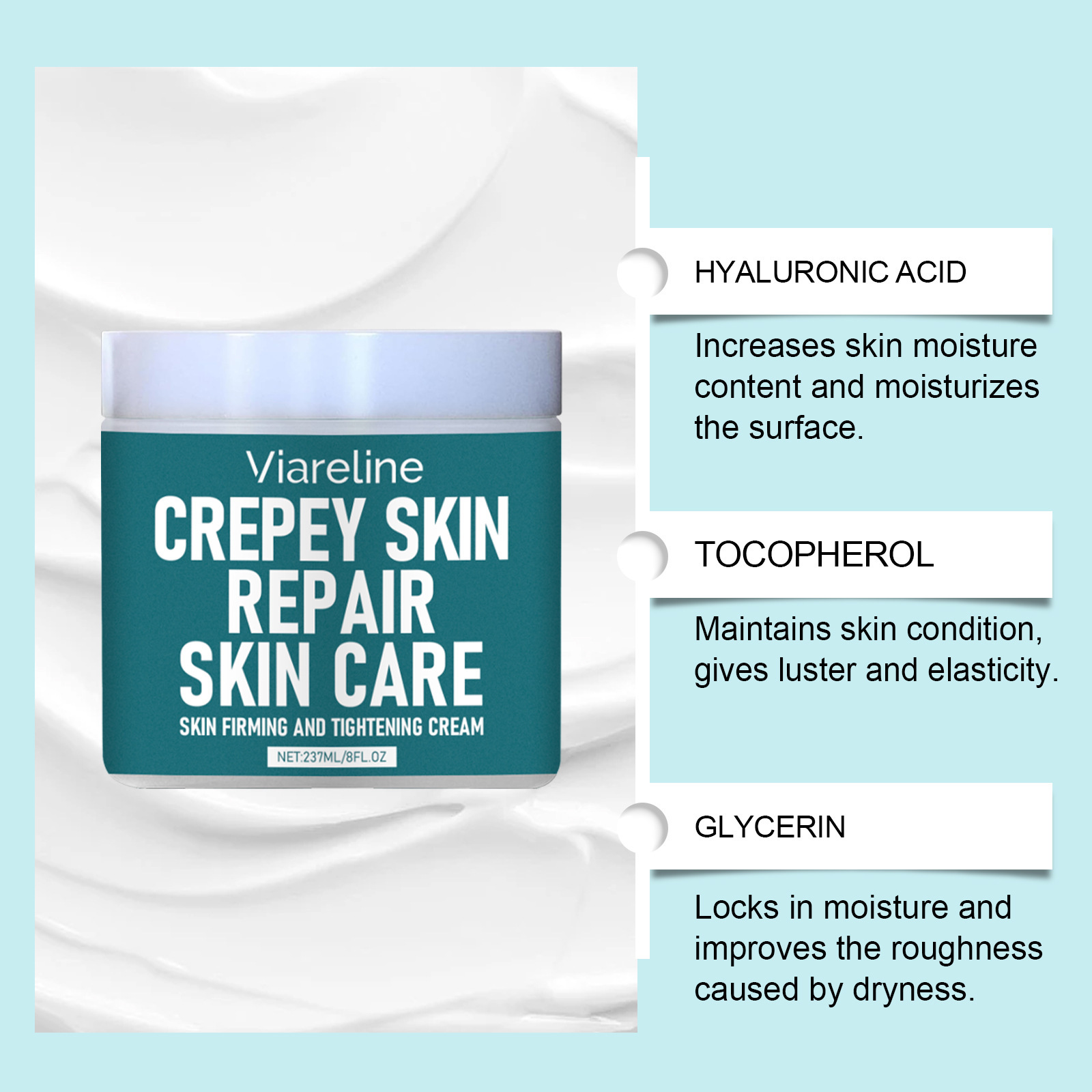 Crema Hidratante Corporal Nutritiva y Suave para Cuerpo y Rostro de Uso Diario