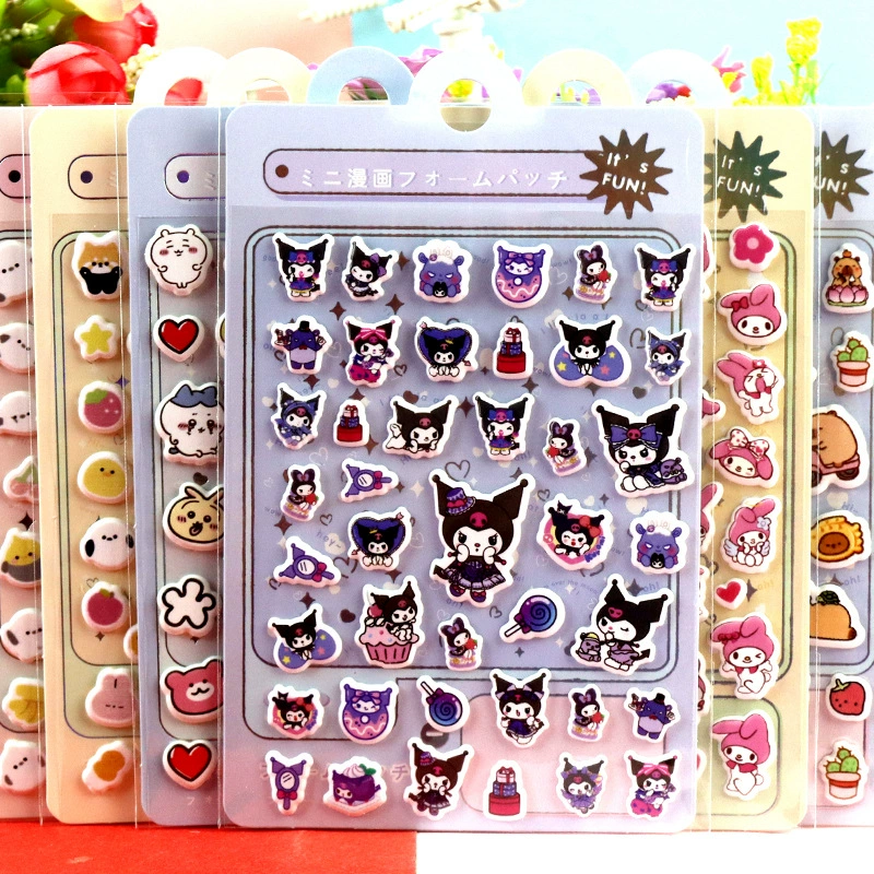 Новая Sanrio Meloti Kulomeka Pi Blaji Ikawa детский мультфильм маленький мягкий пузырь наклейка