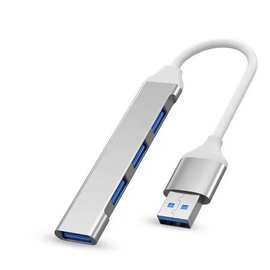 USB3.0集线器多接口分线器hub多功能读卡器扩展坞极速电脑扩展器