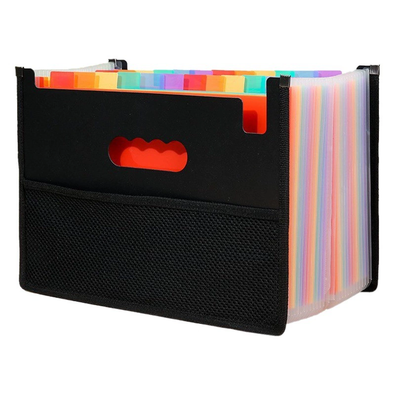 Многослойный пакет для хранения данных A4 с несколькими вкладками Радуга