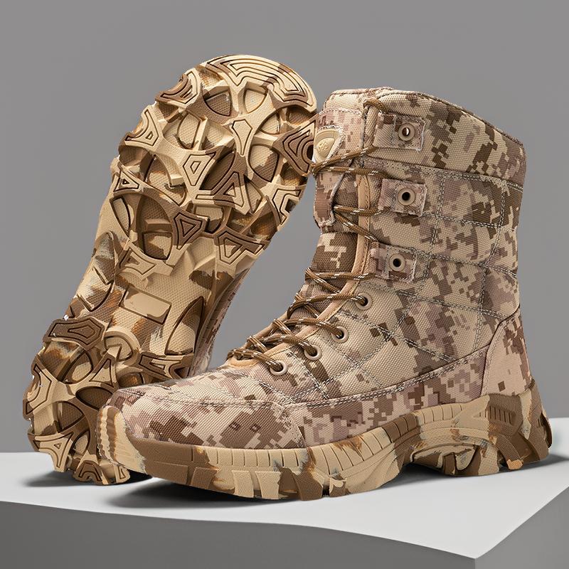 Cuatro estaciones botas tácticas de gran tamaño para caminar al aire libre zapatos de entrenamiento resistentes al desgaste para hombres Magnum botas de combate altas transfronterizas para hombres