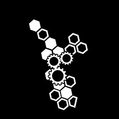 Cross-border reflective car body sticker hexagonal honeycomb sticker for motorcycle e-bike car decal reflective strip auto accessories