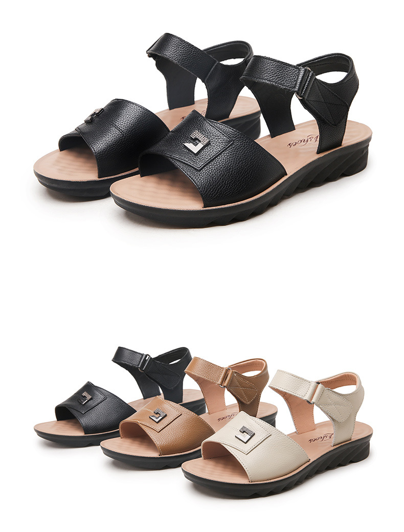 C4723 1050K GIÀY DÉP SANDAL NỮ RUITDT BIG SIZE NGOẠI CỠ ĐẾ MỀM MÙA HÈ TRUNG NIÊN MA SÁT CHỐNG TRƯỢT GIÀY DÉP NỮ DA BÒ G03 SẢN PHẨM MỚI
