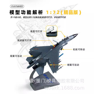 1:72��11ģ�ͺϽ����j11B�w�Cģ��܊�𶷙C�����ղؔ[���YƷ