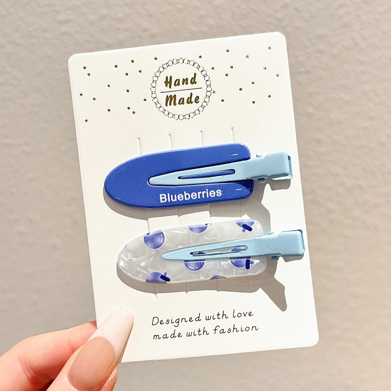 Flores rosadas pinzas de cabello 2025 nueva dulce frente lateral de la mujer frange pinzas de cabello rotas lindas pinzas de boca de pato sin marcas