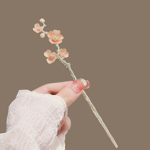 Sakura Hair Accessories Women's Metal Hairpin High-end Hairpin Simple Niche Hairpin Ancient Style Hanfu Creative Headwear