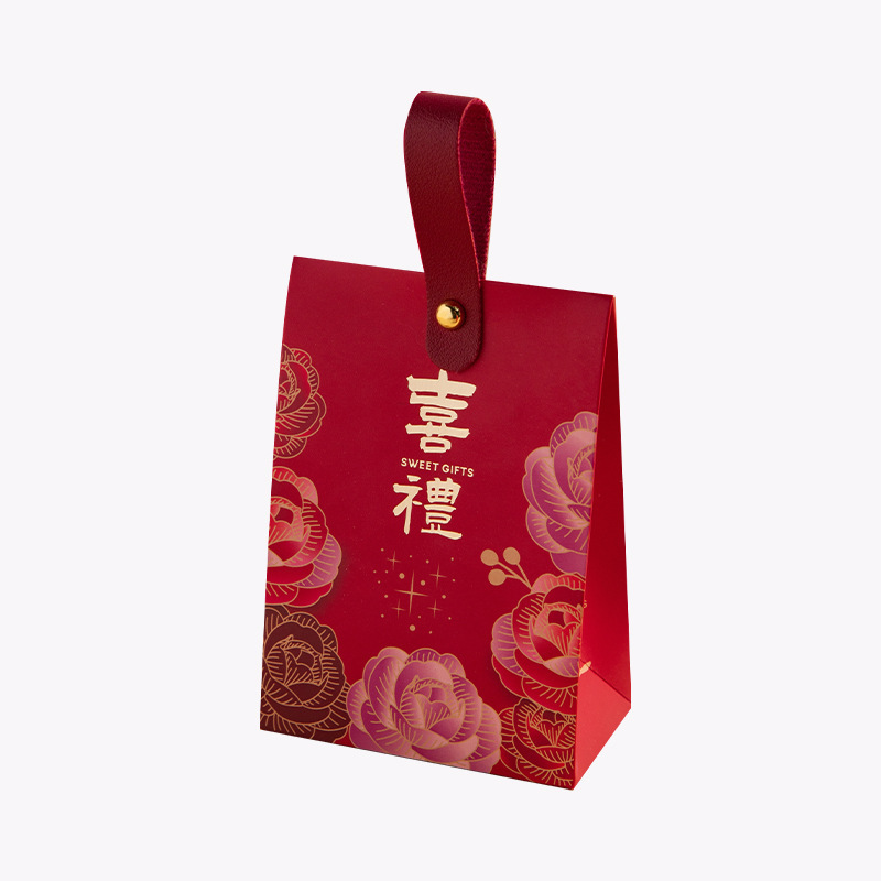 批发中式喜宴回礼喜糖盒新款订婚拜神卡纸乔迁之喜新郎|undefined