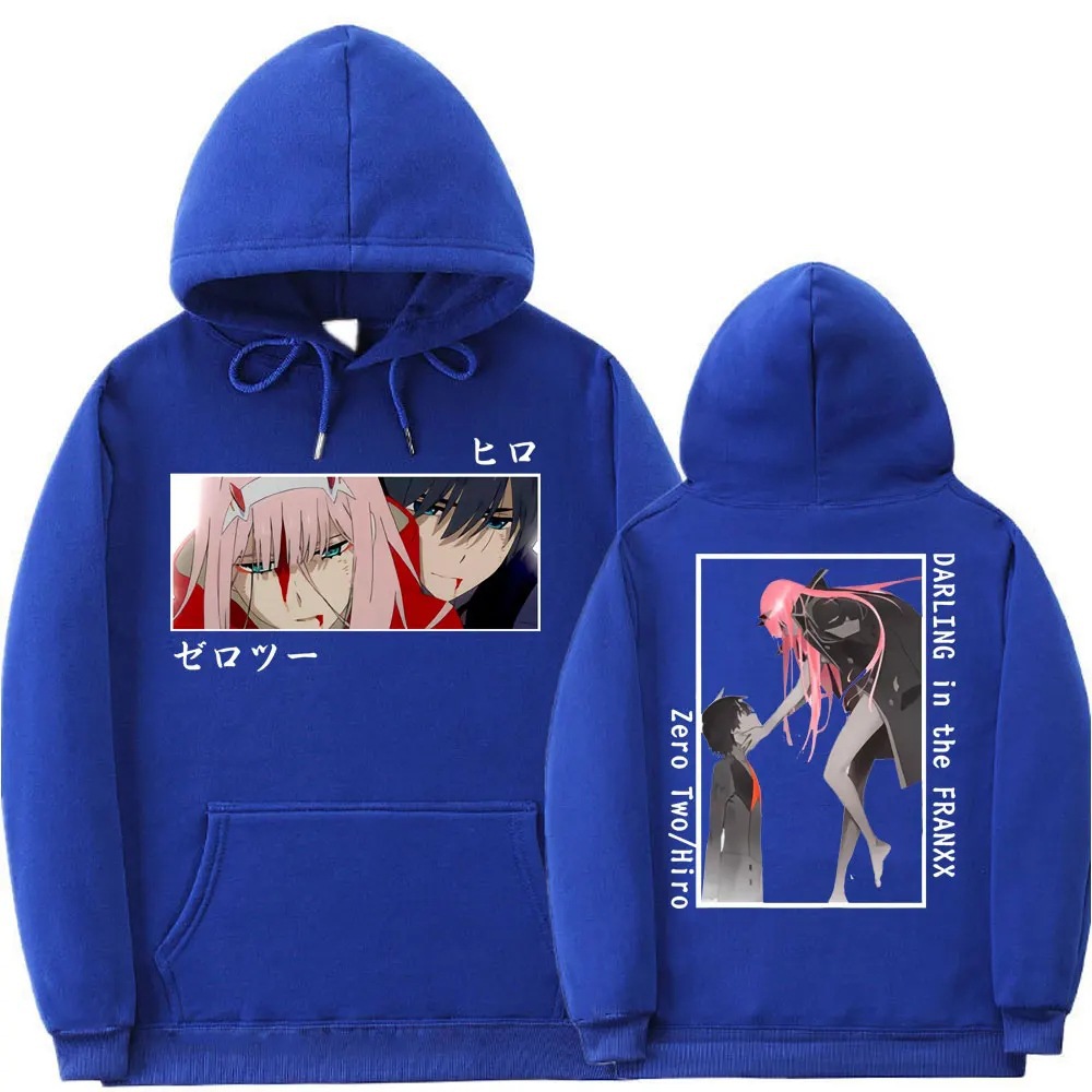 Japanese Anime Darling In The Franxx Zero Two Hiro Graphic P
