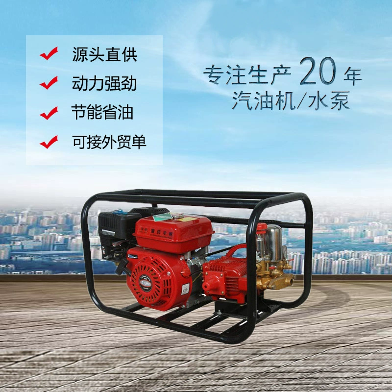 26 Тип опрыскиватель 30 Тип Опрыскивание сада 170F ручной бензиновый двигатель плунжерный насос сельскохозяйственная техника Медицинский Насос