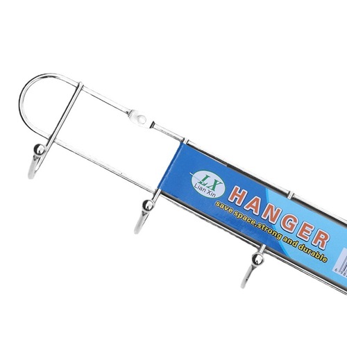 Big eyes removable nail-free glue-free door rear hook coat hook clothes hanger coat and hat 6810 hook carbon steel hanger