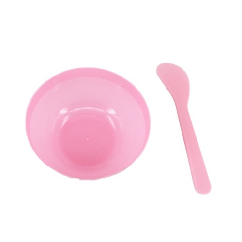 Transparent mask bowl set plastic mask stick mask mixing bowl DIY beauty makeup mask tool stirring stick