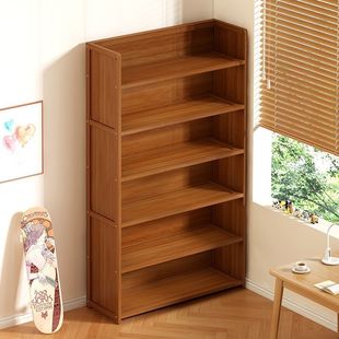 Bookshelf Bookcase Storage Rack Multi-functional Household Storage Cabinet Floor Dust-proof Book Storage Durable Multi-layer Simple Storage Rack