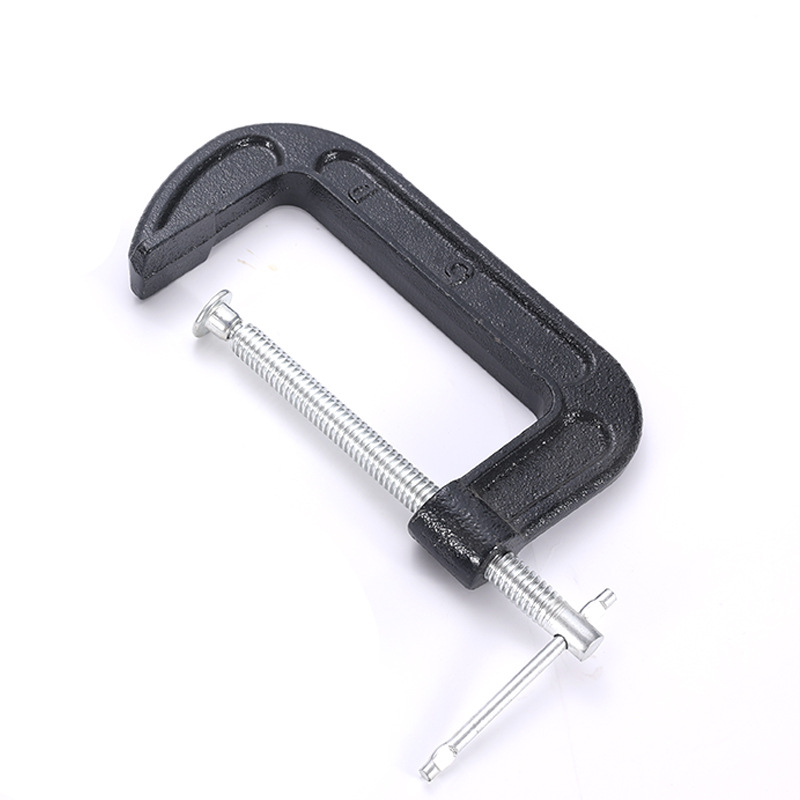 Las ventas de la fábrica de hierro fundido de luz Clip en forma de G Clip en forma de D Clip de carpintería tipo C accesorio fijo Clip de carpintería G (pesado)