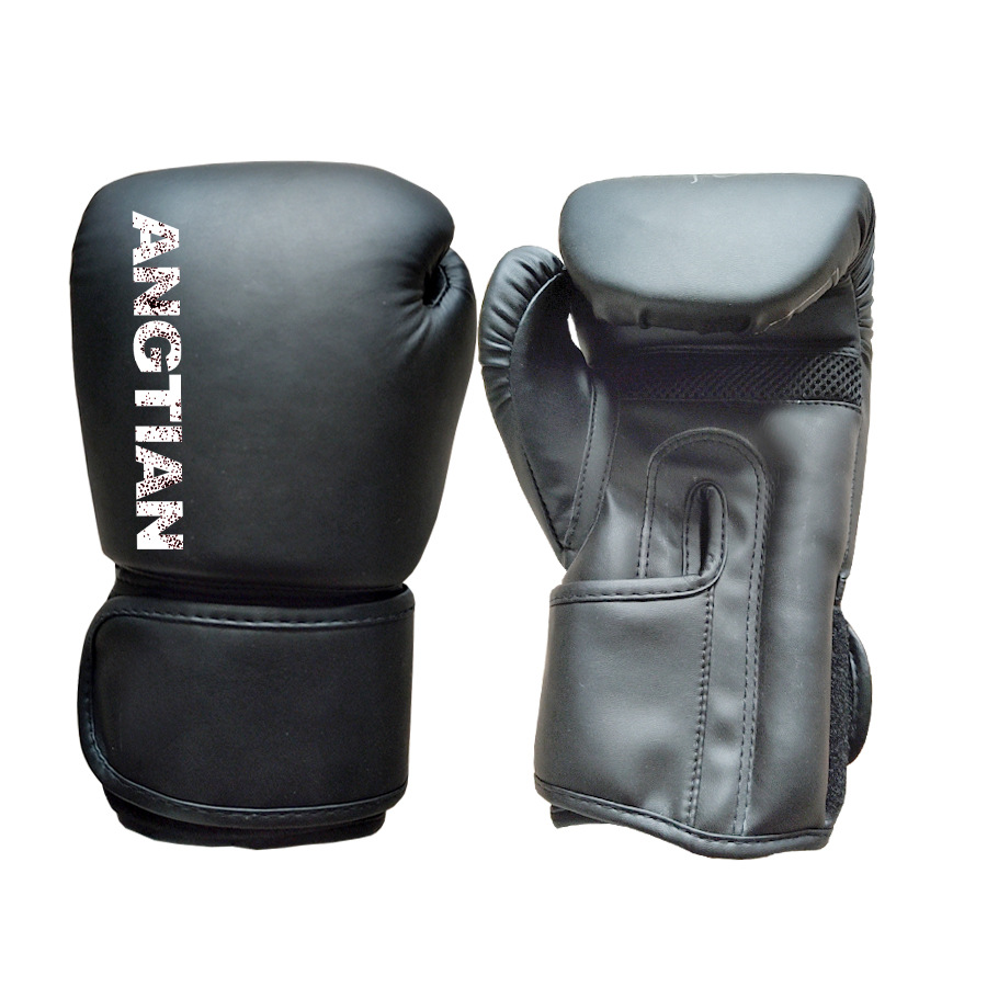 Fábrica Angtian guantes de boxeo personalizados guantes de entrenamiento de lucha de boxeo adulto