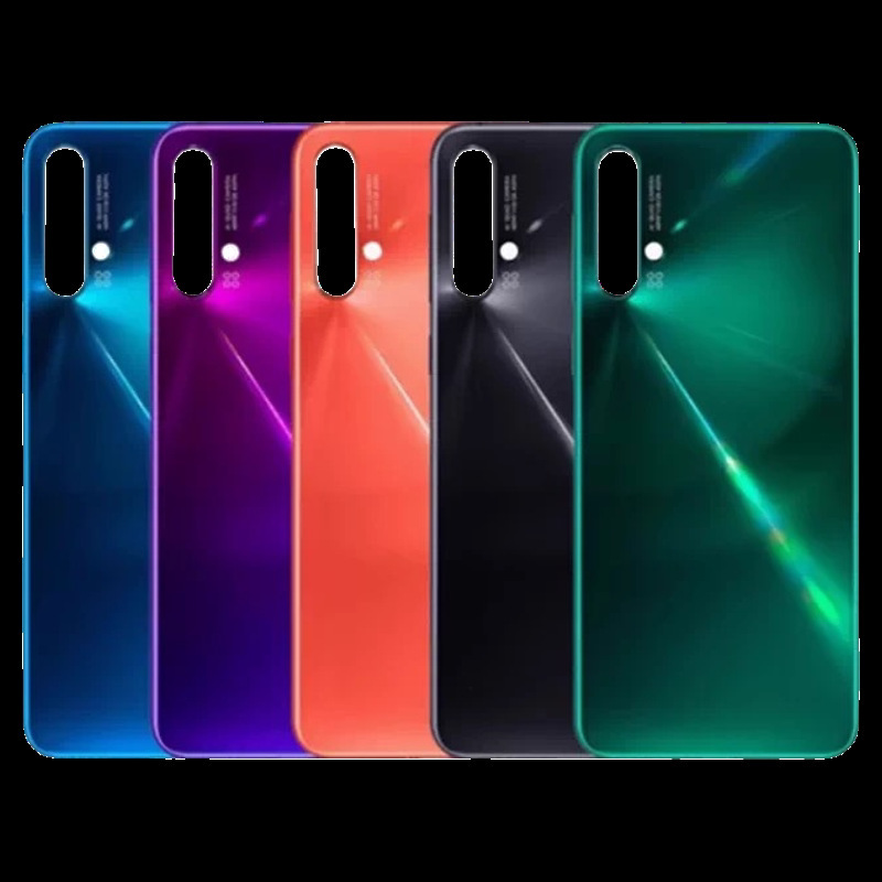 Precisely applicable Huawei nova5 back cover glass nova5pro back cover back shell battery cover without logo Precisely applicable Huawei nova5 back cover glass nova5pro back cover back shell battery cover without logo