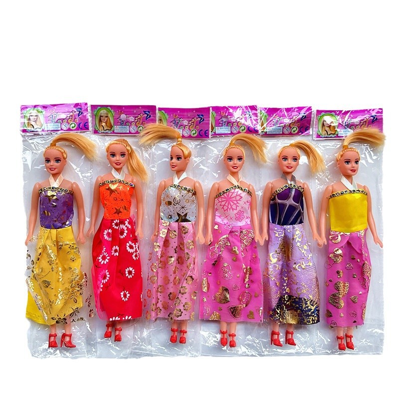 Comercio exterior barato bolsas OPP huecas individuales Le Le muñecas Barbie niñas juguetes caseros niños 1 yuan al por mayor