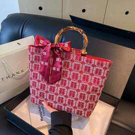 婚包红色新娘喜字手提大容量结婚伴手托特伴娘中式喜糖盒【厂家】