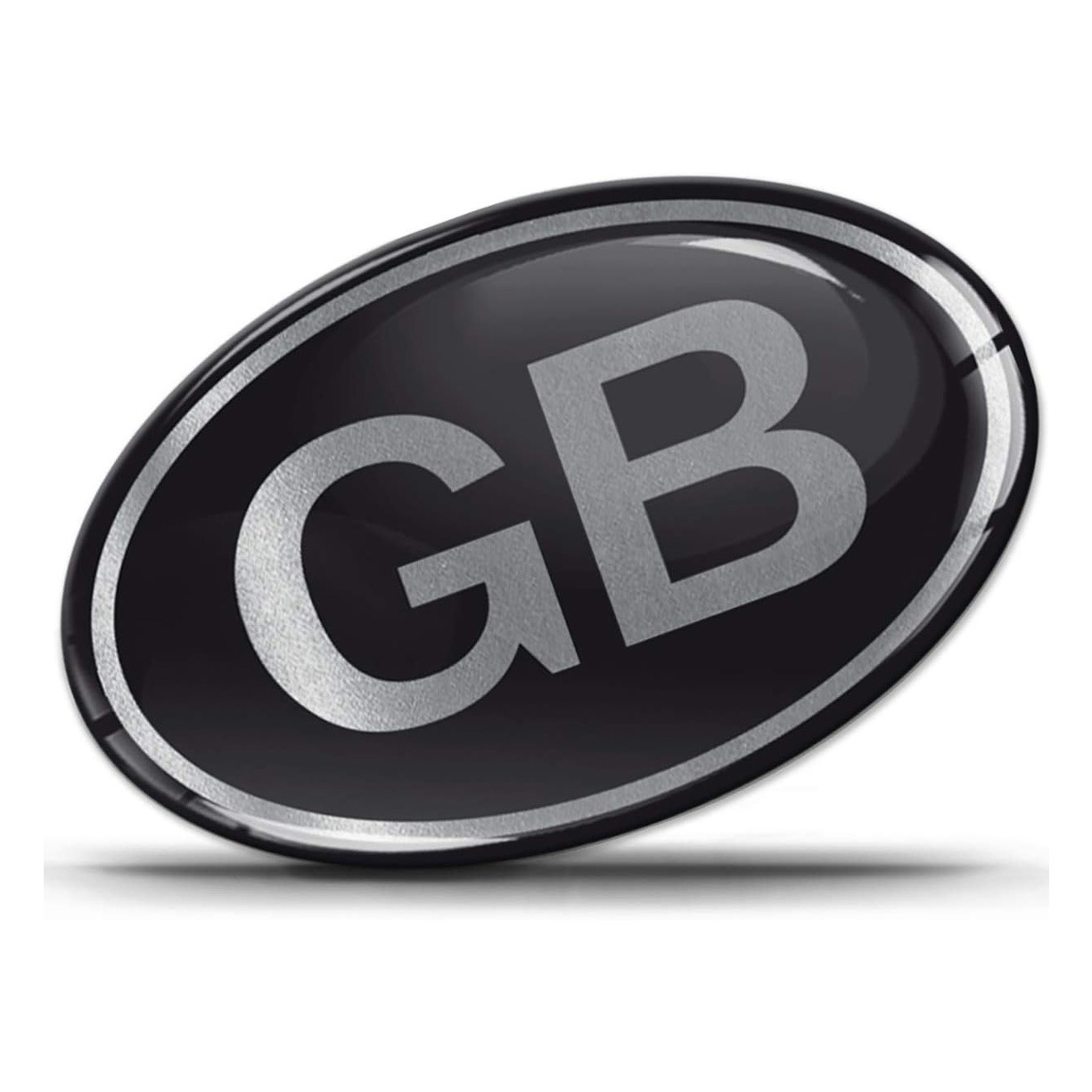 Etiqueta engomada del coche de Amazon GB bandera británica 3D etiqueta engomada del coche scooter bicicleta pegatina image 1