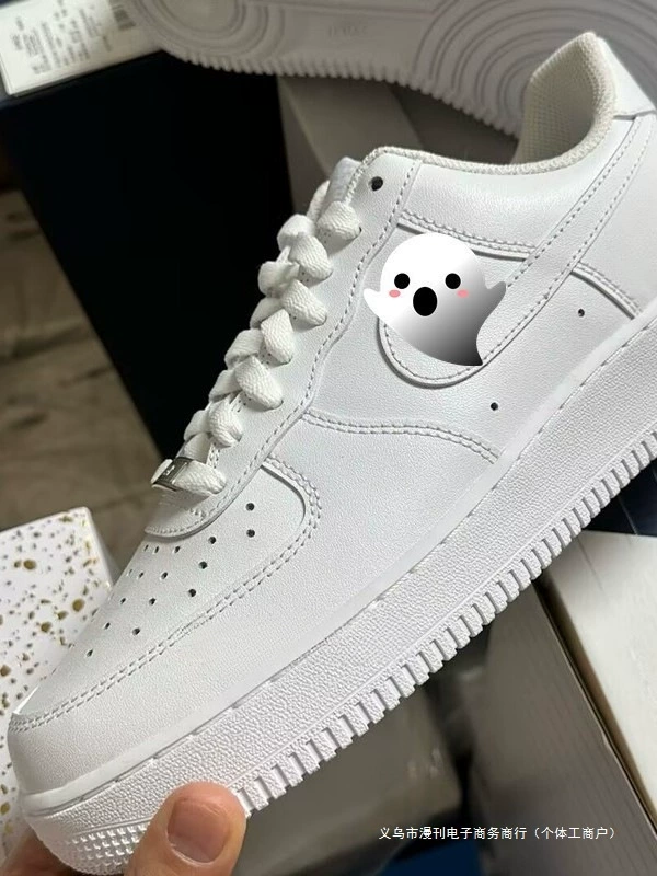 Nike Air Force 1, универсальная спортивная низкая обувь, трендовые белые кроссовки для отдыха, кроссовки для мужчин и женщин
