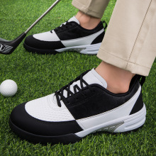 新款高尔夫球鞋室内高尔夫训练鞋户外鞋拼色休闲鞋户外运动鞋