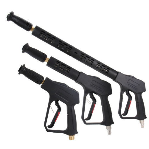 High-pressure car wash water gun head 380580 cleaning machine accessories quick-connect car brush water grab nozzle household cleaning tool
