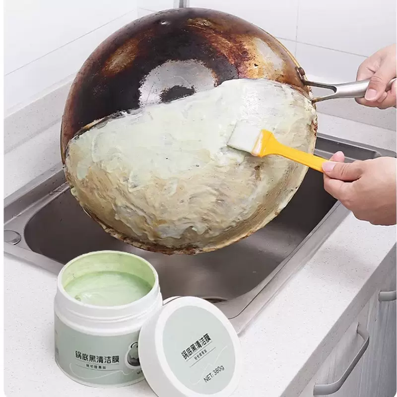 锅具锅底黑垢清洁膜不锈钢清洁膏厨房锅具去重油污去锅底黑清洁剂