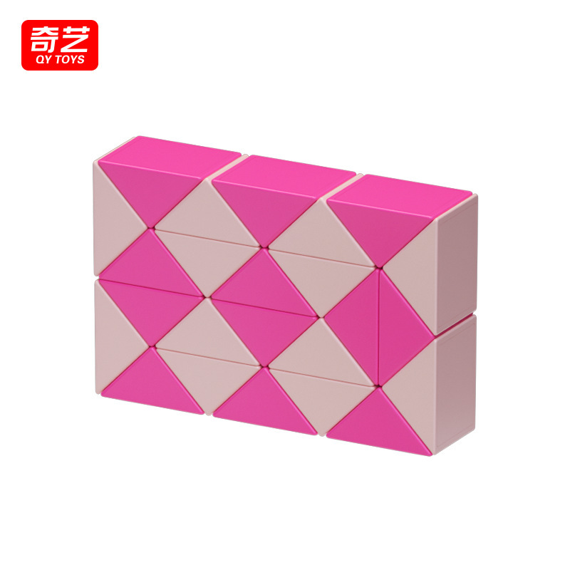 Qiyi 新しいマジック定規 ダブルカラー 24 36 48 60 72 セクション 2 色マジック定規 マカロン マルチカラー マジック定規|undefined