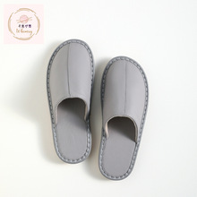 春秋四季真皮拖鞋男居家不臭脚高端手工防滑牛筋软底牛皮拖鞋女