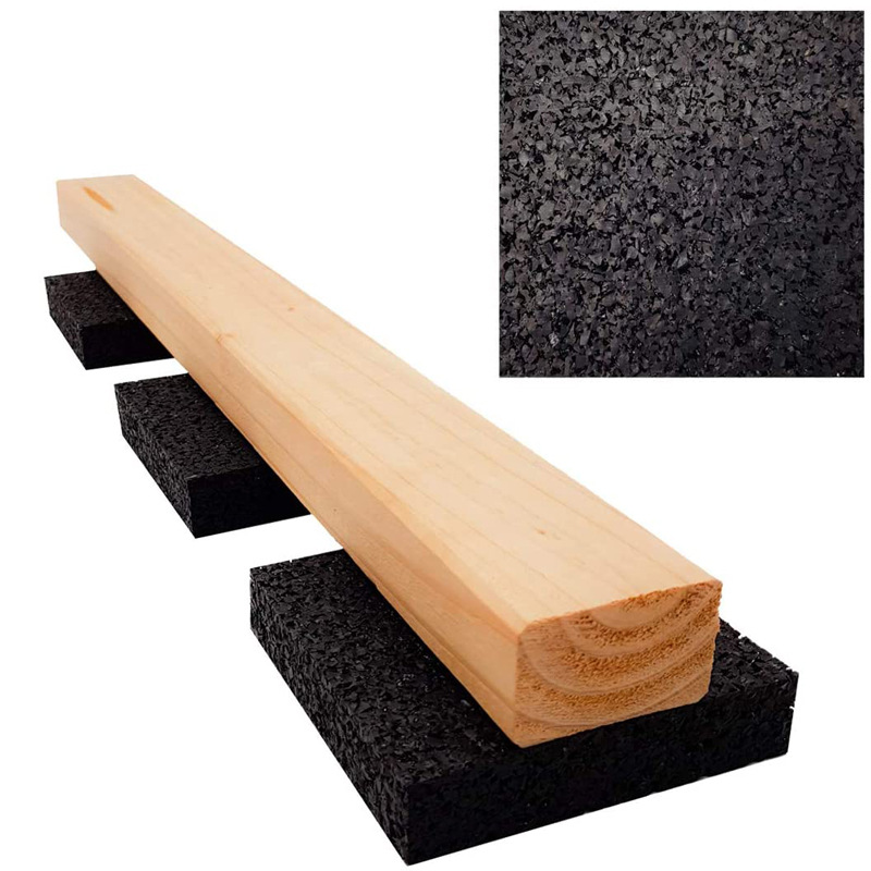 天井垫辊阳台高密度橡胶颗粒板缓震抗磨垫片机器设备消音地垫